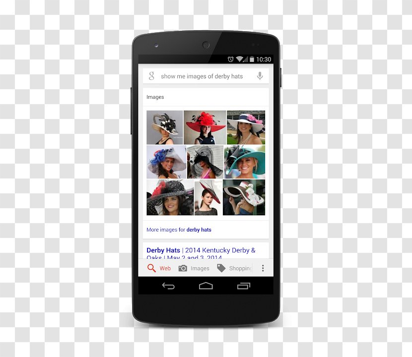 Feature Phone Smartphone Mobile Phones Google Play - Portable Communications Device - Kentucky Derby-hat Transparent PNG
