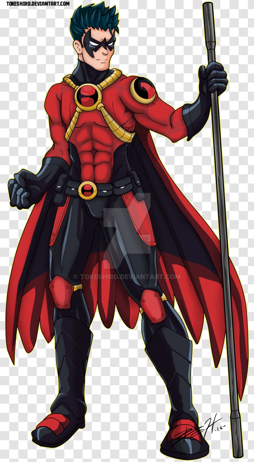 Red Robin Batman Superhero DC Comics - Fan Art Transparent PNG
