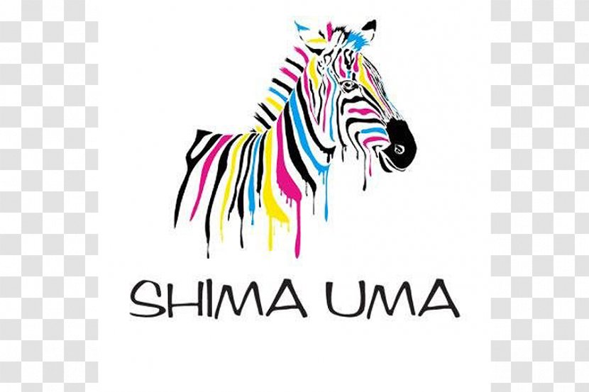 Zebra Sticker Decal Horse Wall - Text Transparent PNG