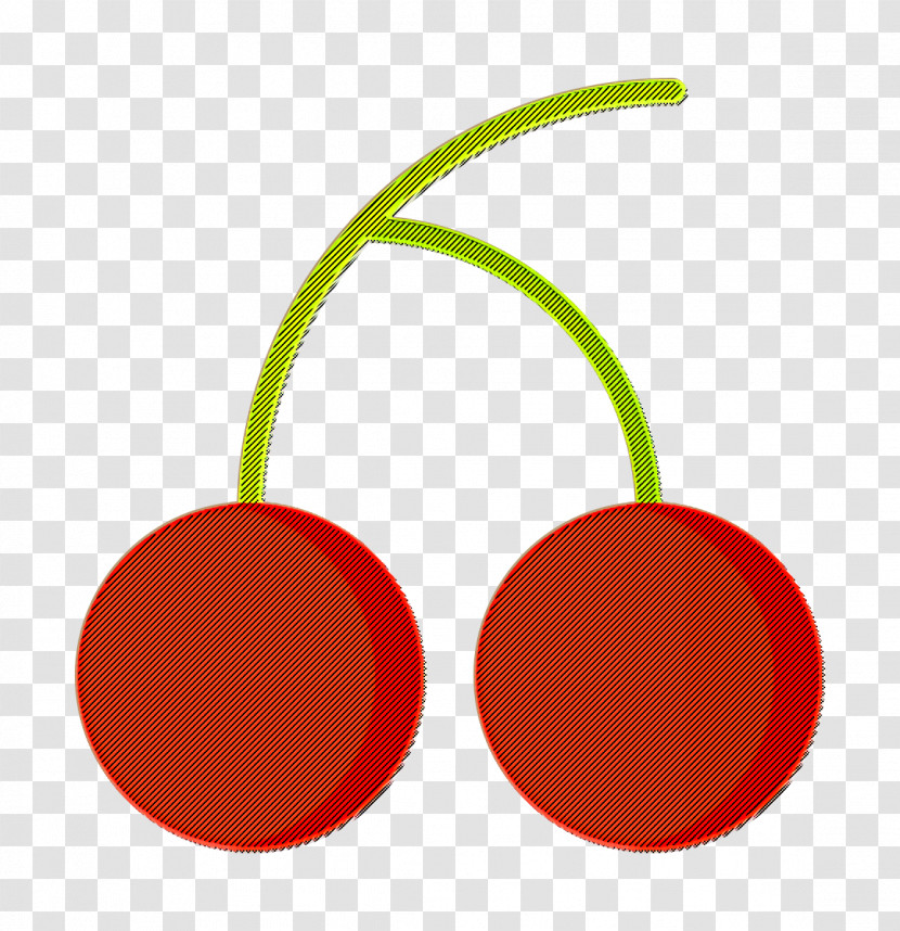 Fruit Icon Cherry Icon Fruits And Vegetables Icon Transparent PNG