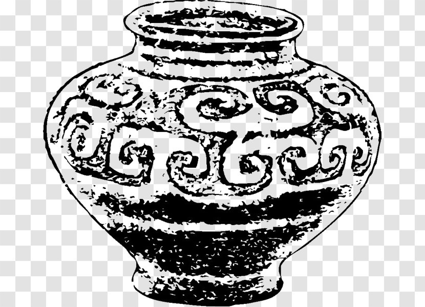 Ceramic Jar Pottery - Artifact - Retro Transparent PNG