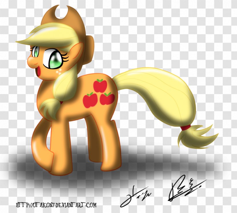 Applejack Princess Celestia Pinkie Pie Rainbow Dash Pony - Watercolor - Horse Transparent PNG