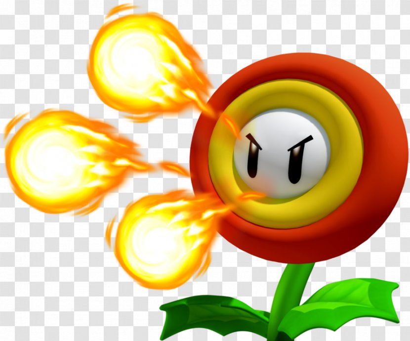 Super Mario Bros.: The Lost Levels New Bros - Fruit - 3d Three-dimensional Flower Transparent PNG