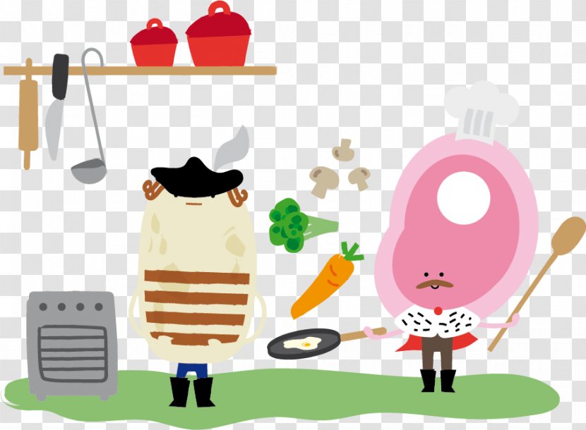 Cooking Cartoon Clip Art - Wok Transparent PNG