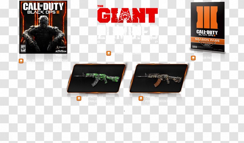 Call Of Duty: Black Ops III United Offensive 4 Infinite Warfare - Duty - Xbox 360 Transparent PNG