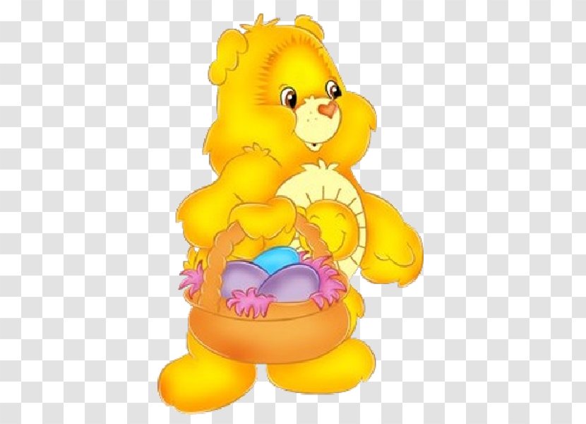 Care Bears Easter Bunny - Stuffed Animals Cuddly Toys - Clipart Transparent PNG