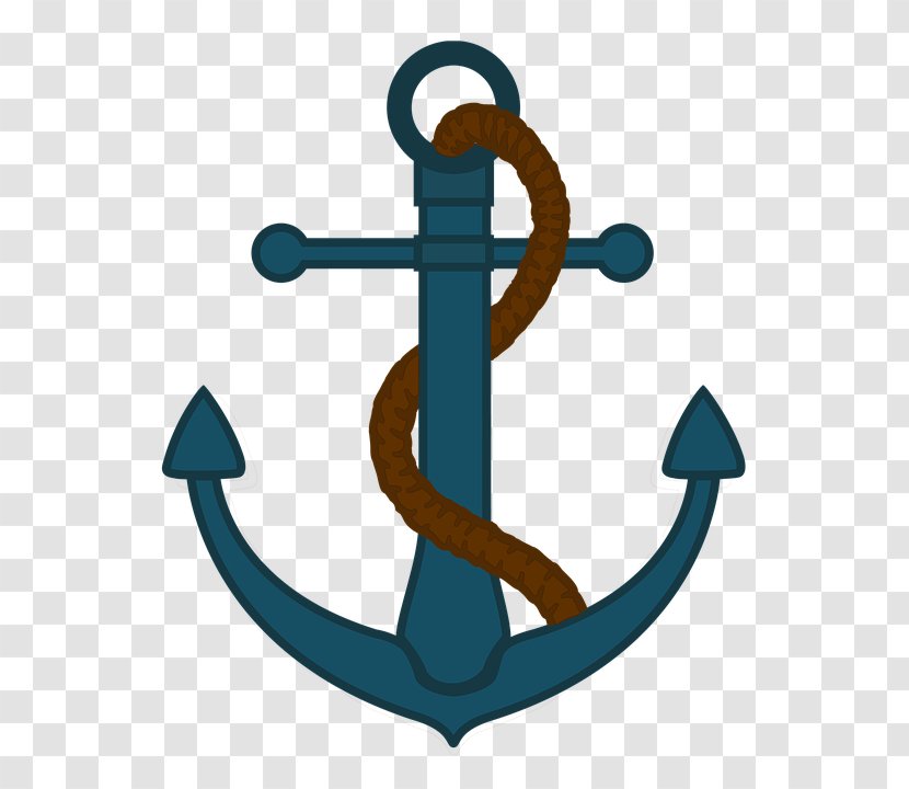 Anchor Color Ship Rope Clip Art - Boat Transparent PNG