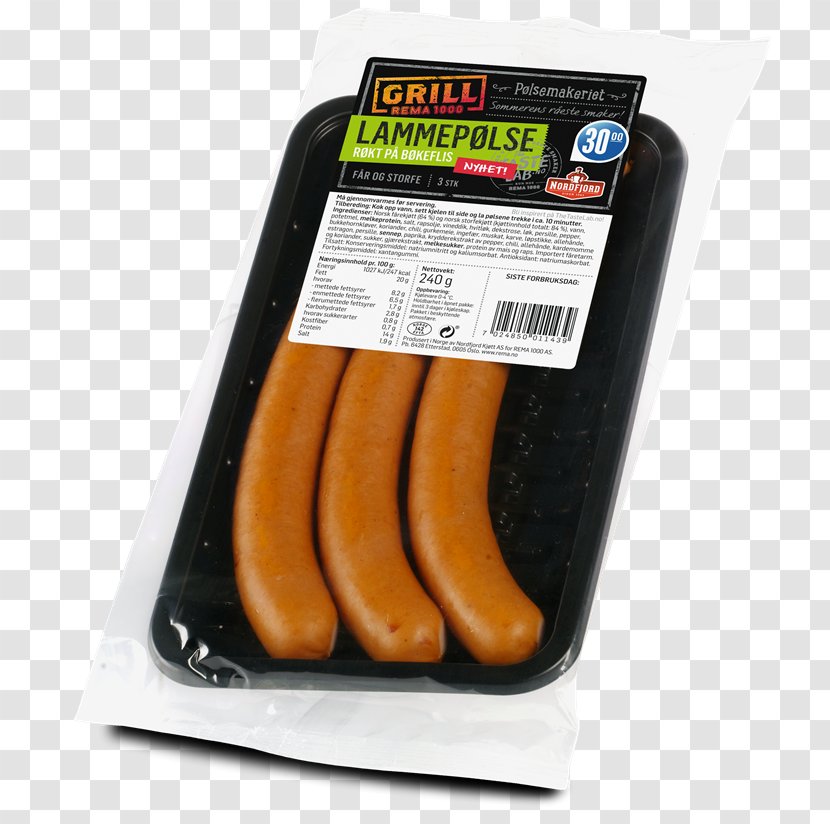 Frankfurter Würstchen Bockwurst Bratwurst Thuringian Sausage Barbecue - Height Scale Transparent PNG