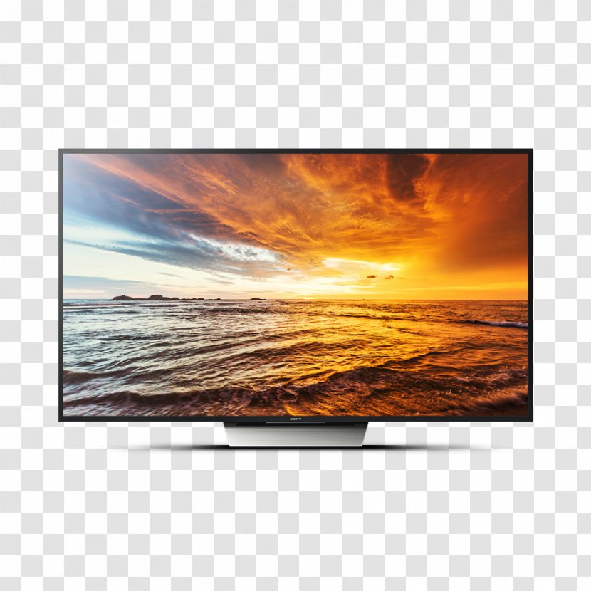 Sony BRAVIA X8500D 4K Resolution Smart TV - Television Set Transparent PNG