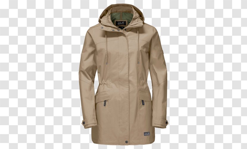Hoodie Jacket Parka Coat Clothing - Raincoat - Sand Dunes Transparent PNG