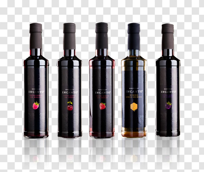 Liqueur Wine Glass Bottle Rakia Transparent PNG