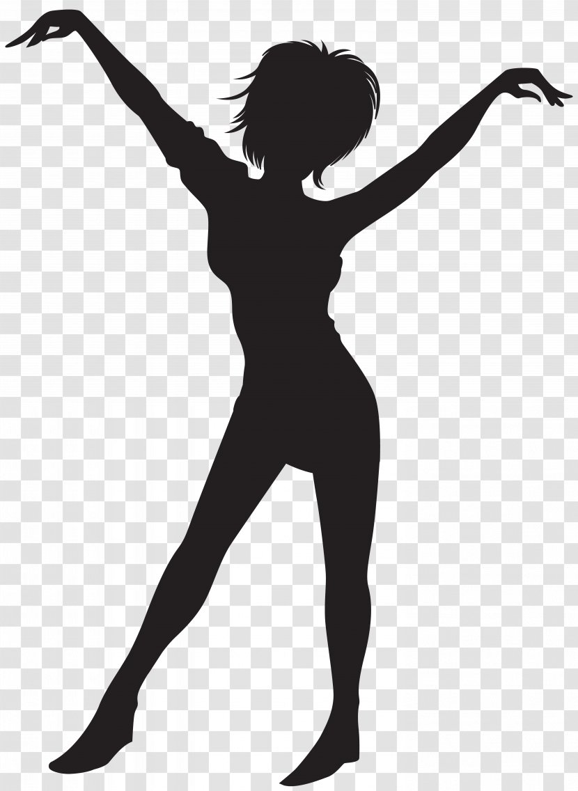 Silhouette Dance Clip Art - Frame - Black Woman Transparent PNG