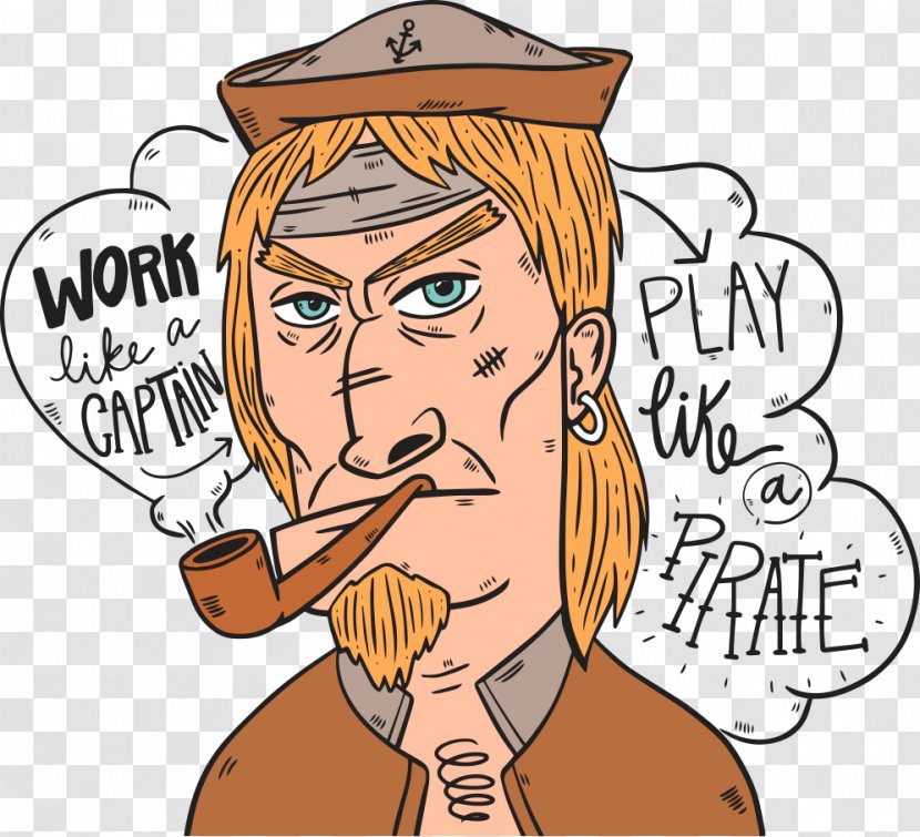 Tobacco Pipe Cartoon T-shirt Illustration - Tree - Cigarettes Man Transparent PNG