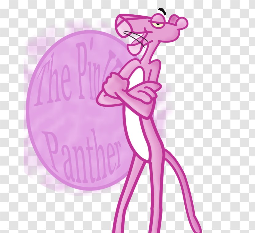 The Pink Panther Remake Clip Art - Watercolor - Tree Transparent PNG