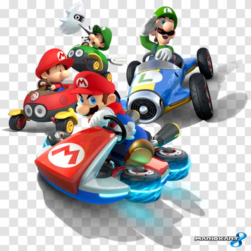 Mario Kart 8 Deluxe 7 Super DS - Wii - Transparent Background Transparent PNG
