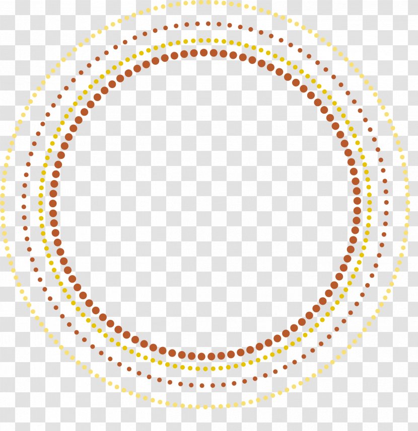 Paper Circle Drawing Color Clip Art - Symmetry - Hand Drawn Yellow Dots Transparent PNG