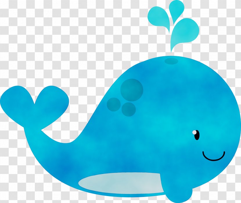 Clip Art Whales Sperm Whale Porpoise Connecticut - Marine Biology - Turquoise Transparent PNG