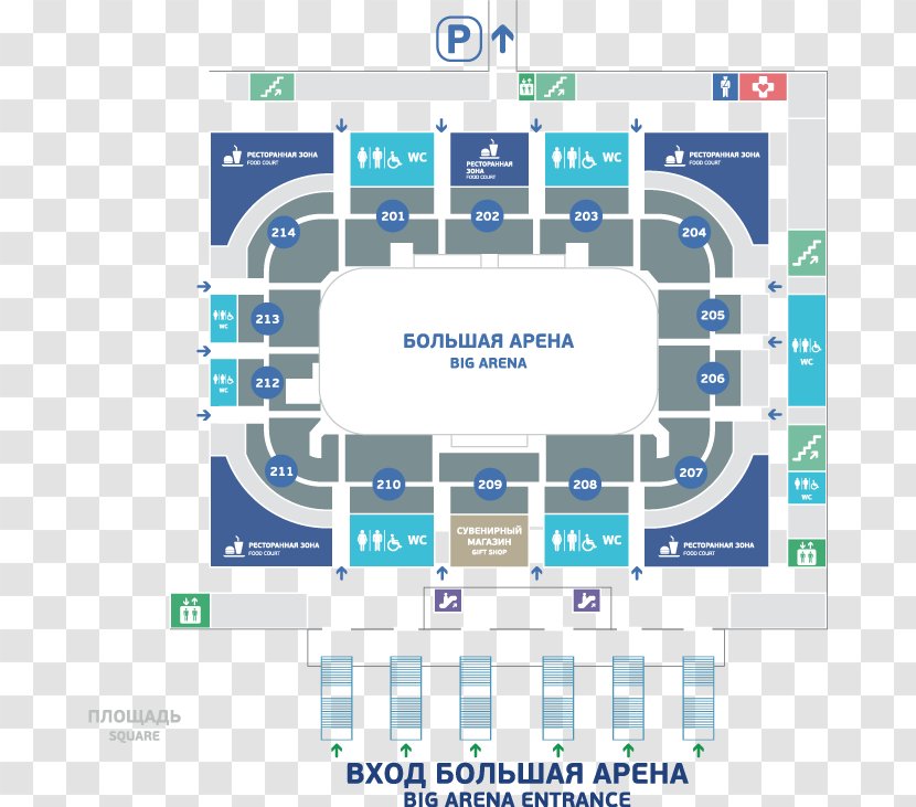 VTB Ice Palace CSKA Arena Park Legend Bank - Diagram - Castle Transparent PNG