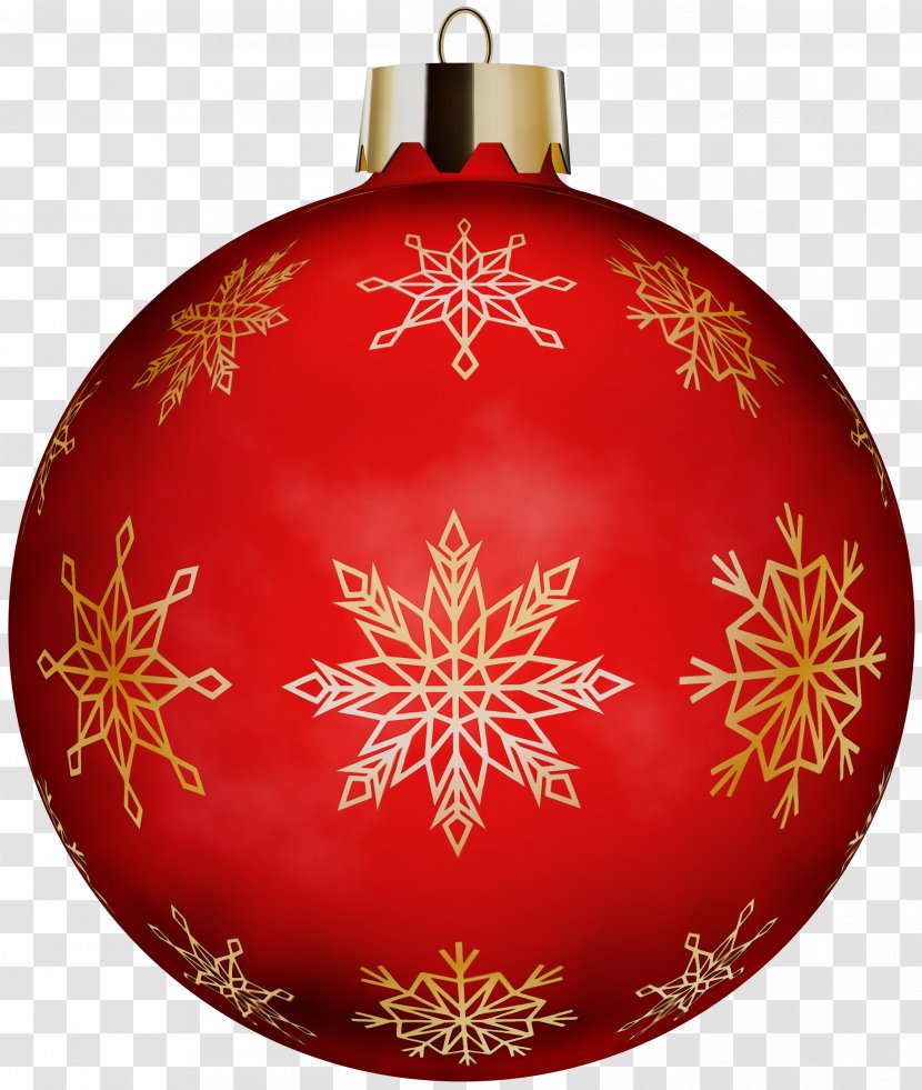 Christmas Ornament - Watercolor - Tree Transparent PNG