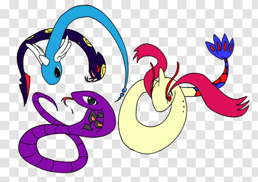 Arbok Snake Pokémon Red And Blue Seviper - Organism Transparent PNG