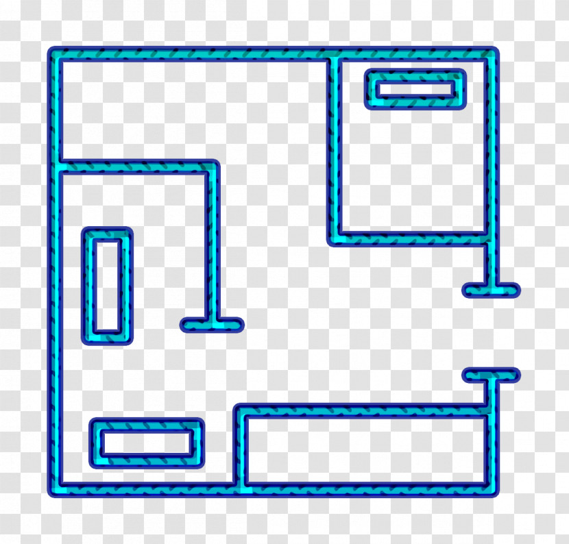 Interiors Icon Blueprint Icon Transparent PNG