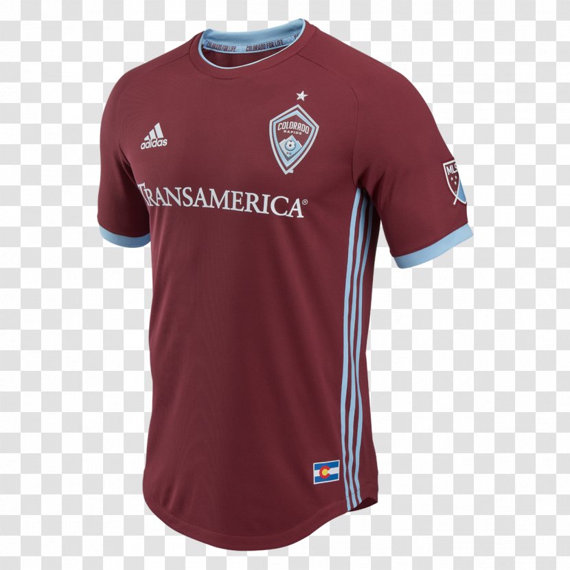 Colorado Rapids MLS Football Jersey - Tshirt Transparent PNG