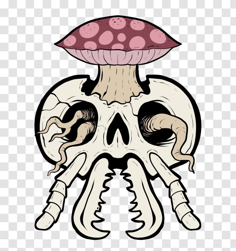 Skull Ant Cordyceps Head Mushroom - Tree Transparent PNG