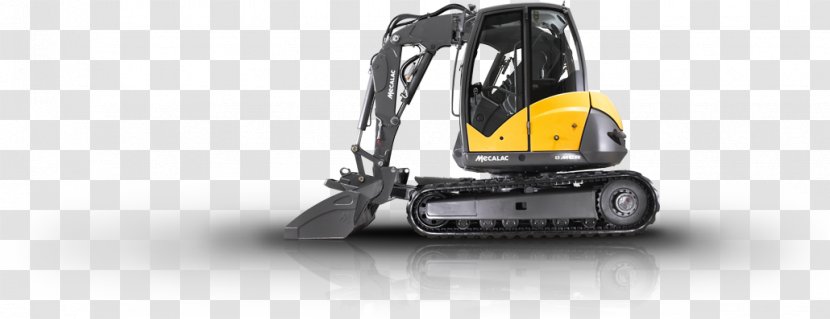 Excavator Groupe MECALAC S.A. Loader Machine Continuous Track - Architectural Engineering Transparent PNG