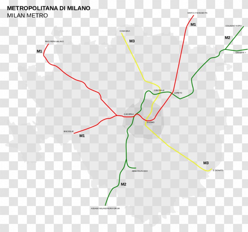 Rapid Transit Milan Metro Bastioni Apartment Map Geography - Diagram Transparent PNG