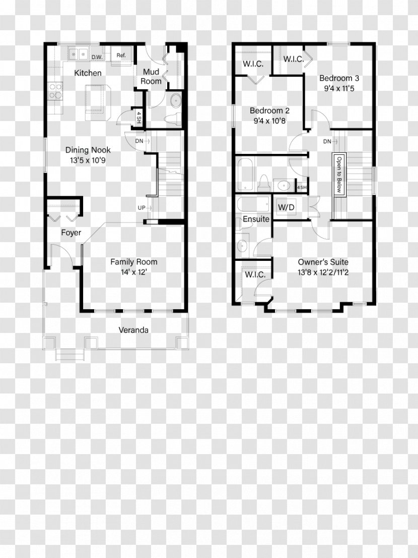 Floor Plan House Shane Homes - Text Transparent PNG