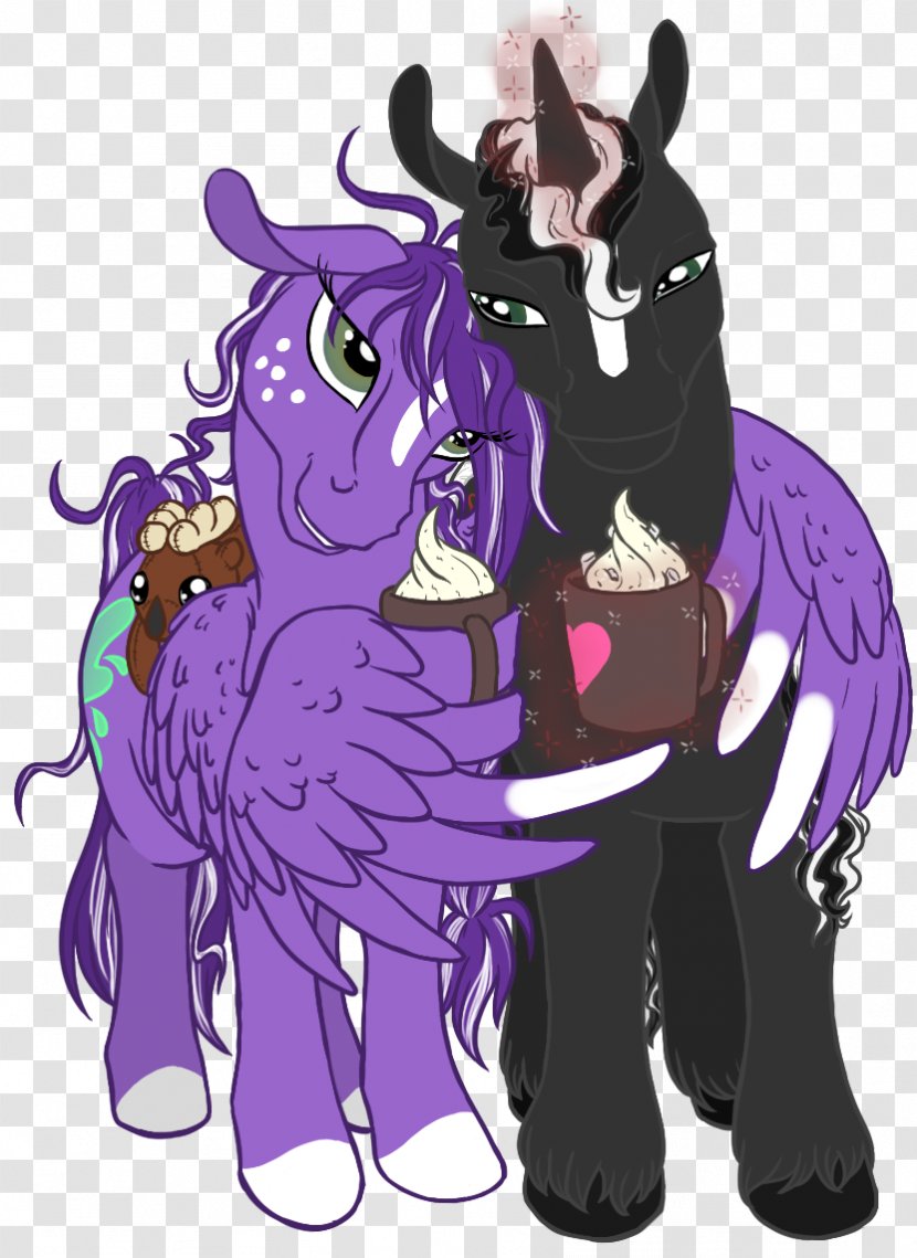 Pony Horse Legendary Creature Cartoon - Like Mammal - Hot Couple Transparent PNG