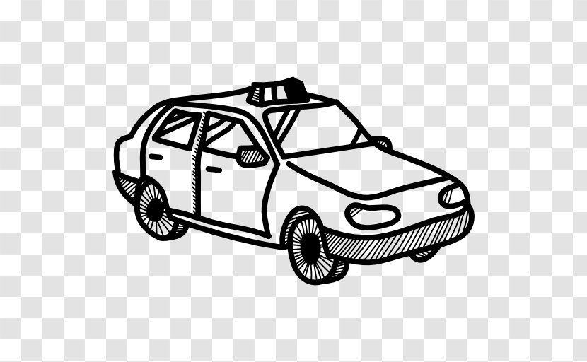 Car Mode Of Transport Taxi - Automotive Exterior Transparent PNG