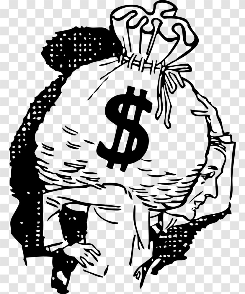 Money Bag Finance Clip Art - Mammal Transparent PNG