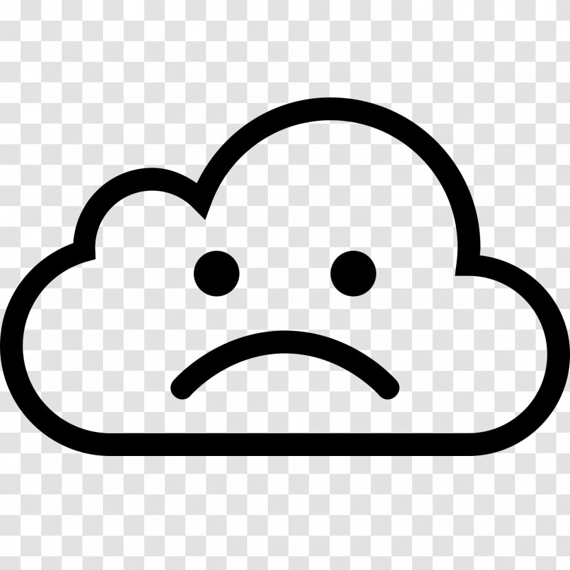 Cloud Computing Upload Storage Download - Push Technology - Sad Transparent PNG