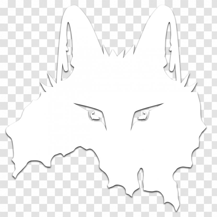 Snout Line Art Dog Drawing Whiskers - Black Transparent PNG