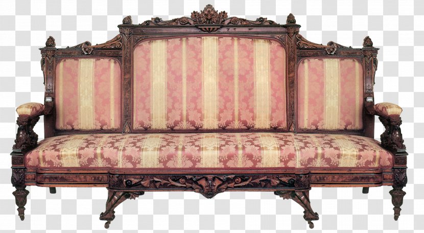 Chair Couch Divan Furniture - Bed Frame - Retro Transparent PNG