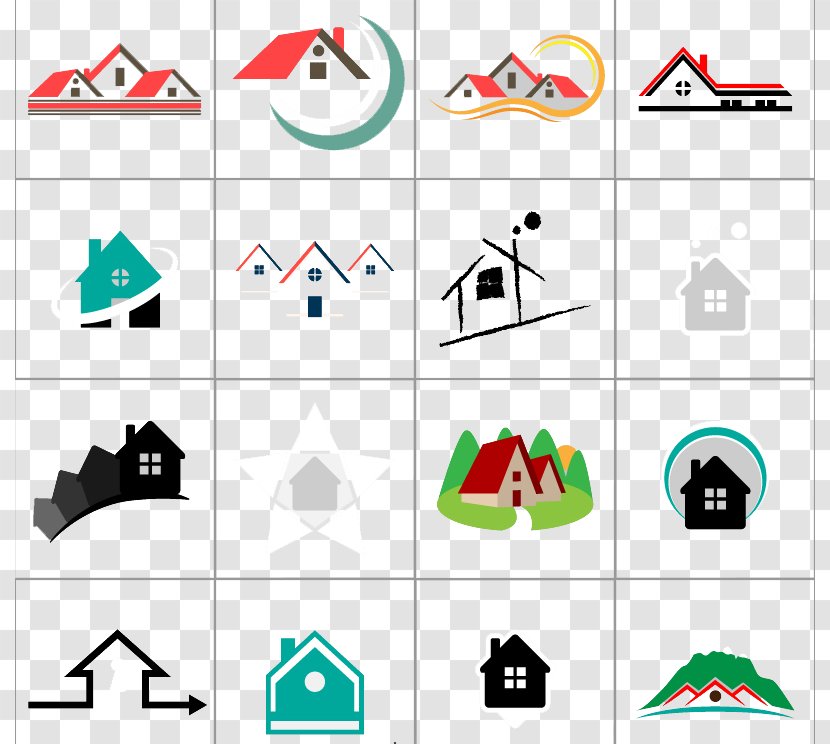 Logo House Real Estate Euclidean Vector Icon - Photography - 16 Of The Design Material Transparent PNG