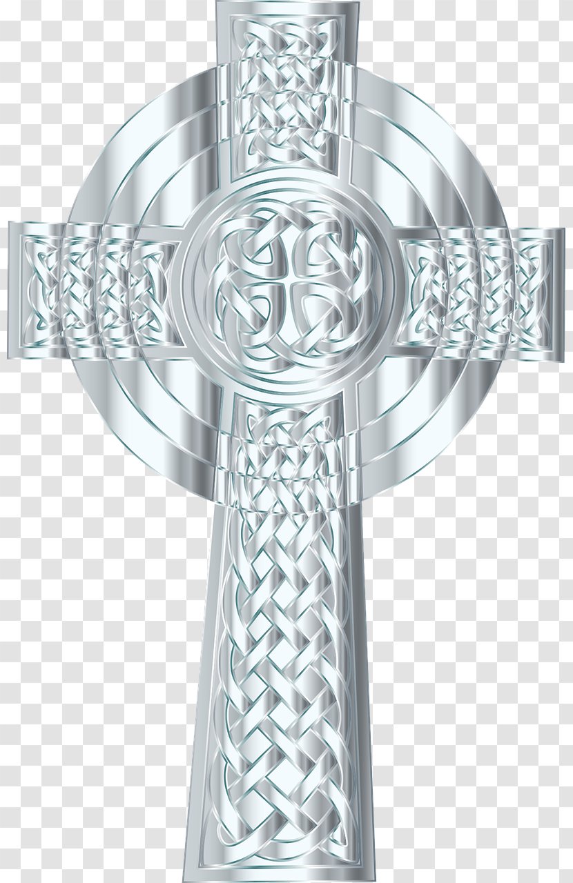Cross Crucifix - Symbol - Silver Keepsake Transparent PNG