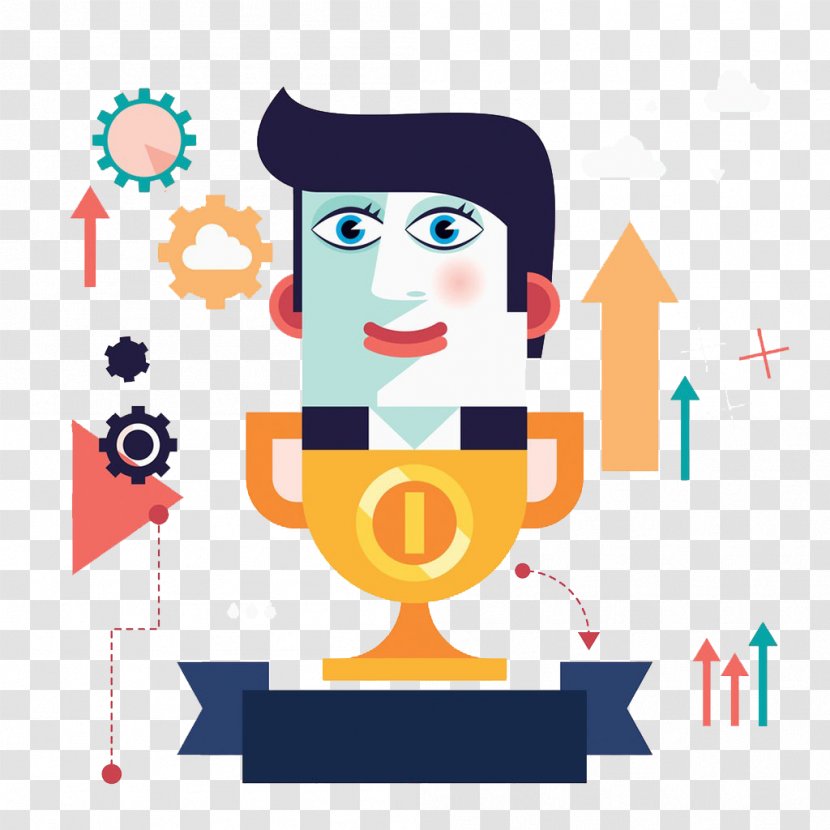 Trophy Clip Art - Display Resolution - Trophies And Arrows Transparent PNG