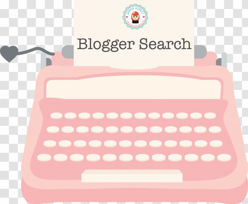 Blog Office Supplies Perfume - Pink - Typewriter Transparent PNG
