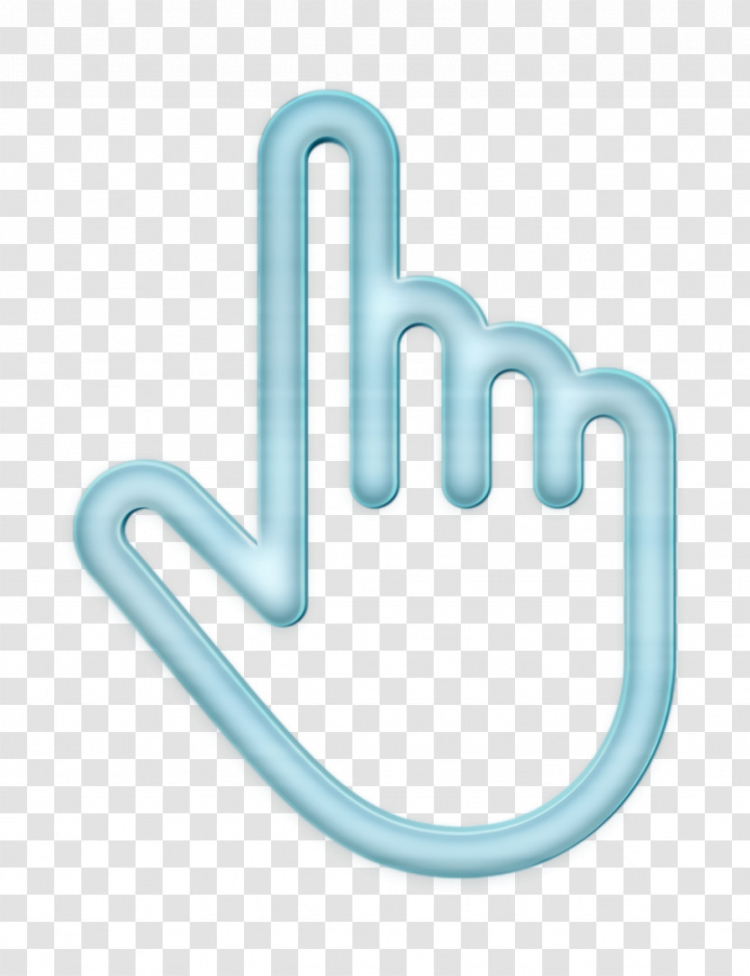 Selection And Cursors Icon Finger Icon Select Icon Transparent PNG