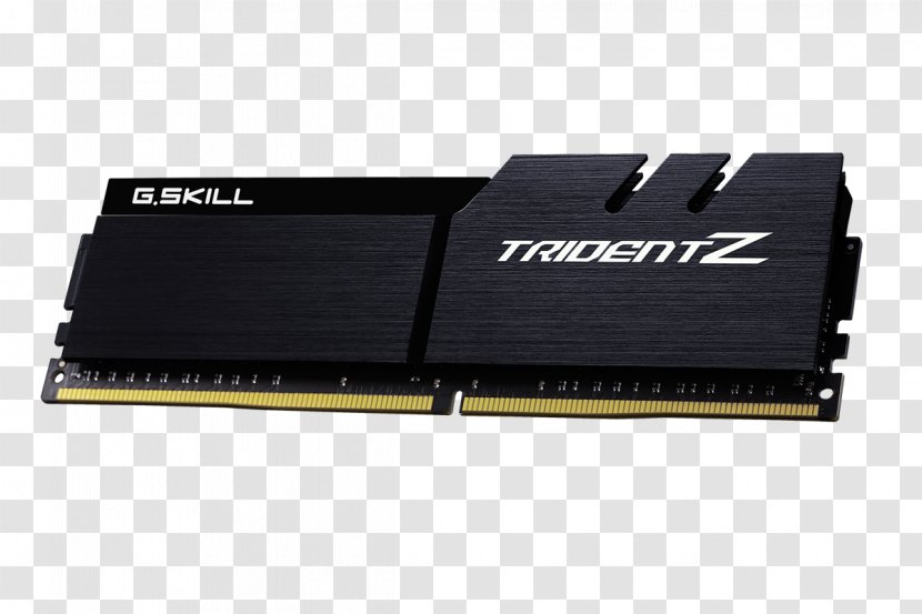Intel Kaby Lake DDR4 SDRAM G.Skill Multi-channel Memory Architecture - Electronics Accessory - Trident Transparent PNG