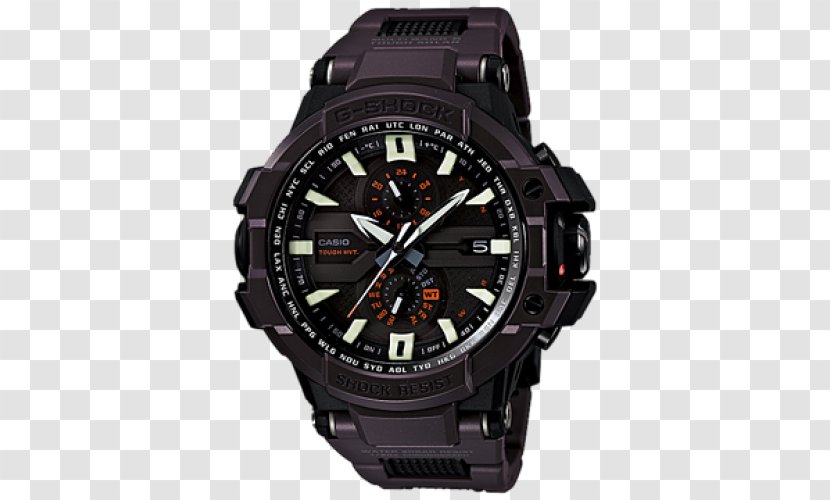 Master Of G G-Shock Casio Shock-resistant Watch Transparent PNG