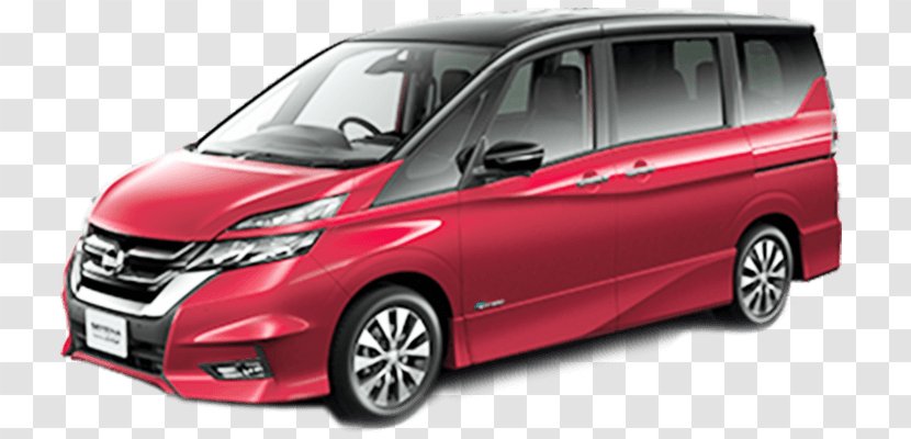 Nissan Serena Minivan Toyota Noah Car - Bumper Transparent PNG