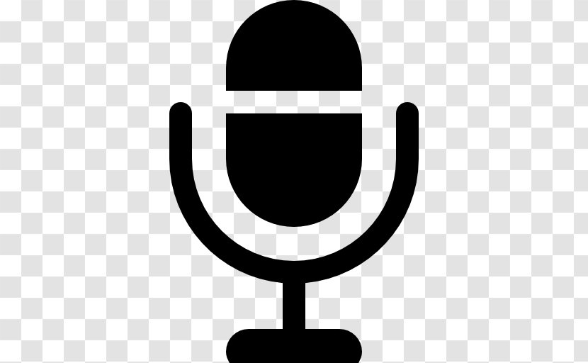 Microphone Sound Symbol - Cartoon Transparent PNG