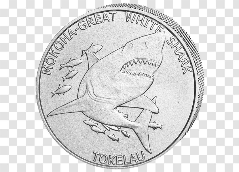 Silver Coin Bullion Tokelau - Bitcoin Transparent PNG