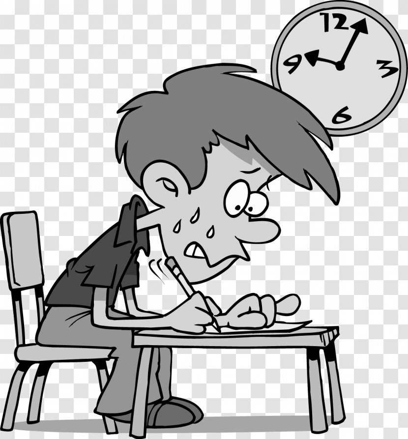 SAT Subject Tests Graduate Pharmacy Aptitude Test Midterm Exam - Cartoon - Stress Transparent PNG