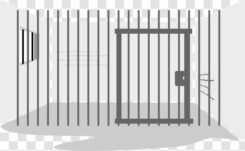 Alcatraz Federal Penitentiary Prison Cell Open Prisoner - Barbwire Transparent PNG