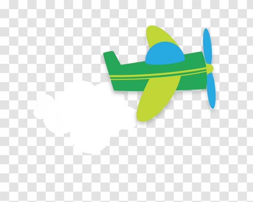 Airplane Helicopter Cartoon - Yellow - Aircraft Transparent PNG