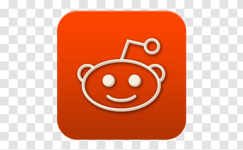 Social Media Reddit Networking Service - Orange Transparent PNG